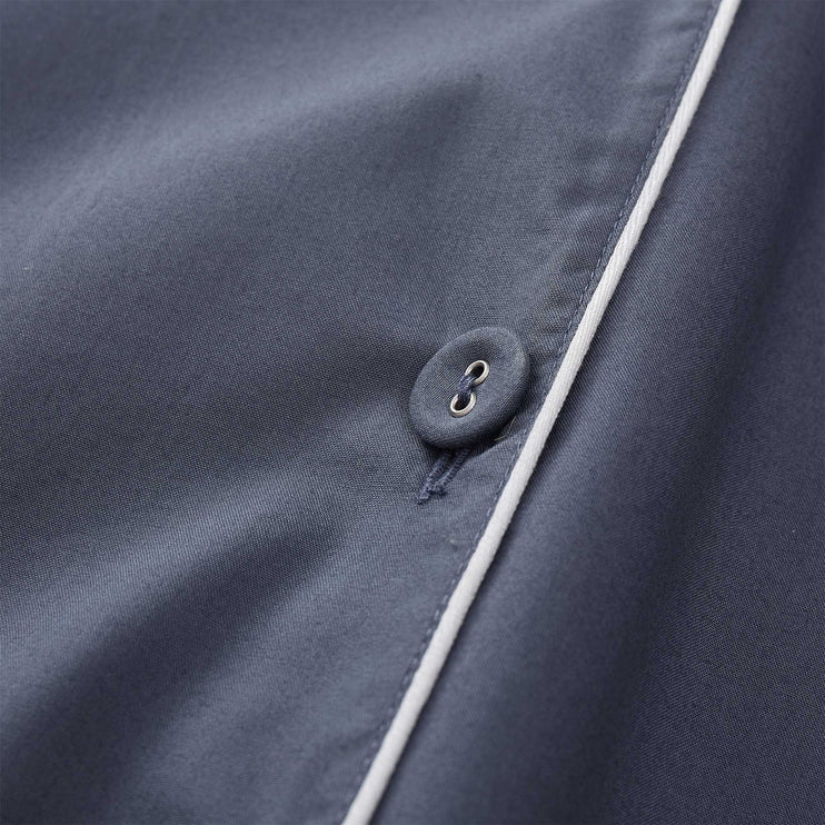 Pyjama Alvain Dunkles Graublau & Weiß | Schöne Ideen für Ihr Zuhause | URBANARA