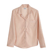 Pyjama Alva, Rosa & Weiß, 100% Bio-Baumwolle