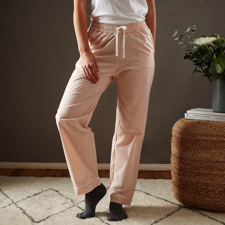 Pyjama Alvain Rosa & Weiß | Schöne Ideen für Ihr Zuhause | URBANARA