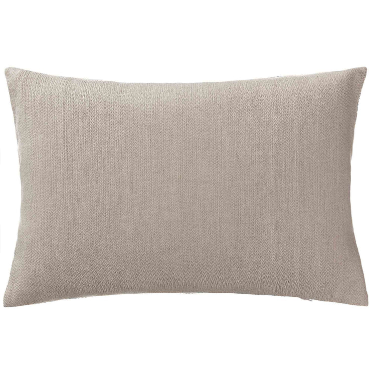 Kissenhülle Kovai, Ultramarinblau & Natur, 50% Leinen & 50% Baumwolle | Hochwertige Wohnaccessoires