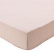 Spannbettlaken Mafalda, Rosa, 100% Leinen