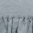 Light green grey Mafalda Spannbettlaken | Home & Living inspiration | URBANARA