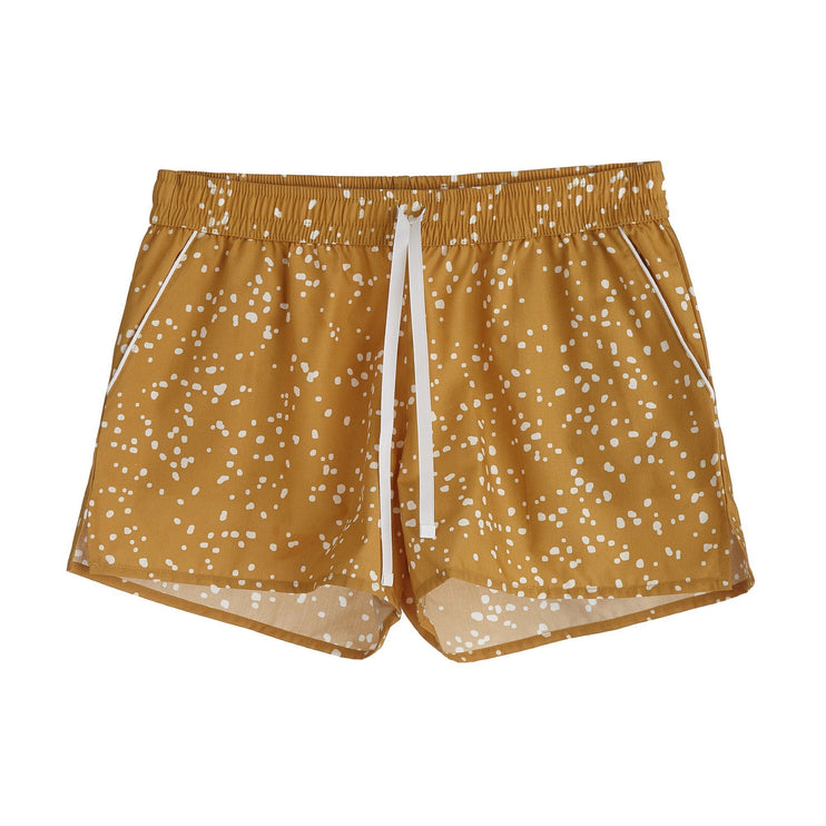 Cova pyjama, mustard & white, 100% cotton