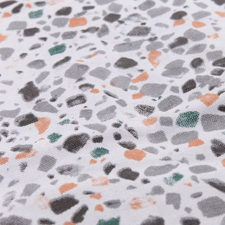 Picknickmatte Visso, Grüngrau & Helles Papaya & Anthrazit & Papaya, 100% Baumwolle & 100% Polyester | Hochwertige Wohnaccessoires