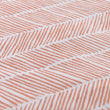 Picknickdecke Avola, Papaya & Naturweiß & Grüngrau, 100% Baumwolle & 100% Polyester | Hochwertige Wohnaccessoires