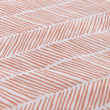 Picknickmatte Avola, Papaya & Naturweiß & Grüngrau, 100% Baumwolle & 100% Polyester | Hochwertige Wohnaccessoires