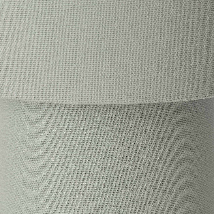 Stehlampe Kollur, Helles Graugrün, 100% Baumwolle & 100% Metall | Hochwertige Wohnaccessoires
