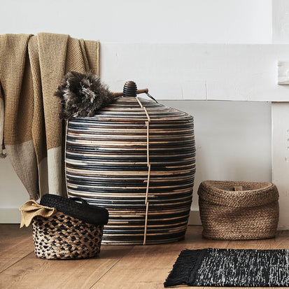 Aufbewahrung Dunagiriin Natur & Schwarz | Schöne Ideen für Ihr Zuhause | URBANARA