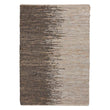 Teppich Daugai, Weiß & Schwarz & Natur, 60% Jute & 30% Leder & 10% Baumwolle | URBANARA Juteteppiche