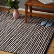 Metz Rug in black & white & natural | Home & Living inspiration | URBANARA
