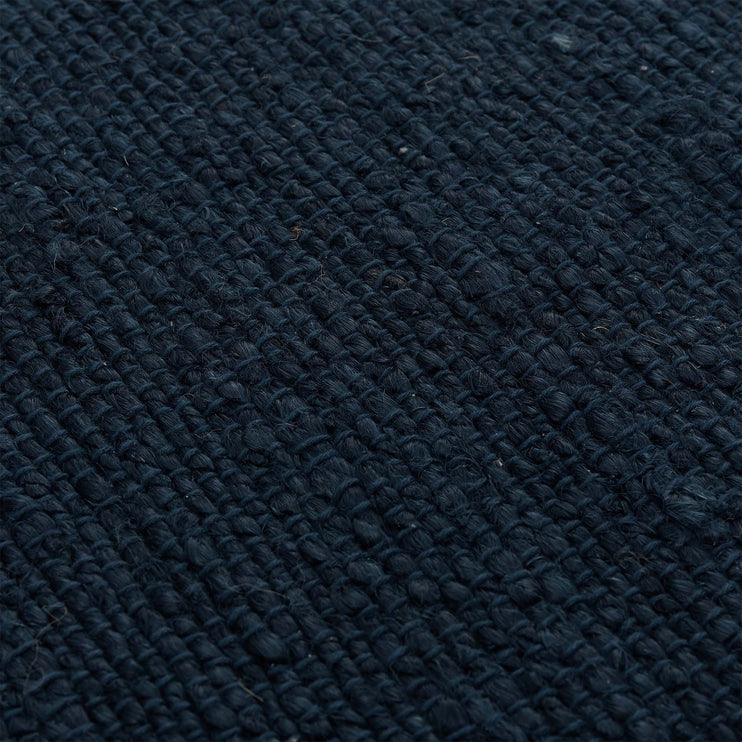 Gorbio runner, blue, 90% jute & 10% cotton |High quality homewares