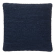 Kissen Silani, Blau, 90% Jute & 10% Baumwolle & 100% Baumwolle
