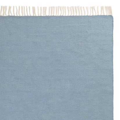 Teppich Udaka, Eisblau, 100% PET