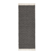 Barota runner, black & white, 100% pet | URBANARA outdoor accessories
