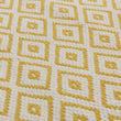 Barota runner in bright mustard & white, 100% pet |Find the perfect outdoor accessories