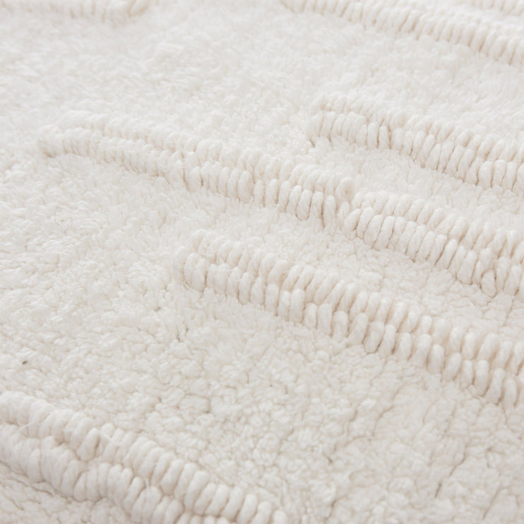 Kissenhülle Usari, Naturweiß, 100% Baumwolle | Hochwertige Wohnaccessoires