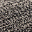 Ziller rug, black & natural white, 100% cotton |High quality homewares