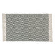 Fussmatte Barota, Grüngrau & Weiß, 100% PET | URBANARA Gartenaccessories