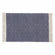 Fussmatte Barota, Ultramarinblau & Weiß, 100% PET | URBANARA Gartenaccessories
