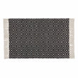 Fussmatte Barota, Schwarz & Weiß, 100% PET | URBANARA Gartenaccessories