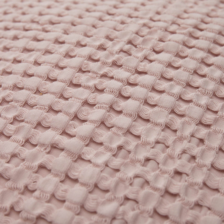 Veiros cushion cover, powder pink, 100% cotton |High quality homewares