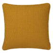 Veiros cushion cover, mustard, 100% cotton