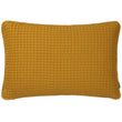Veiros cushion cover, mustard, 100% cotton