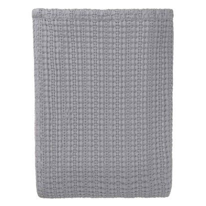 Anadia bedspread, light grey, 100% cotton