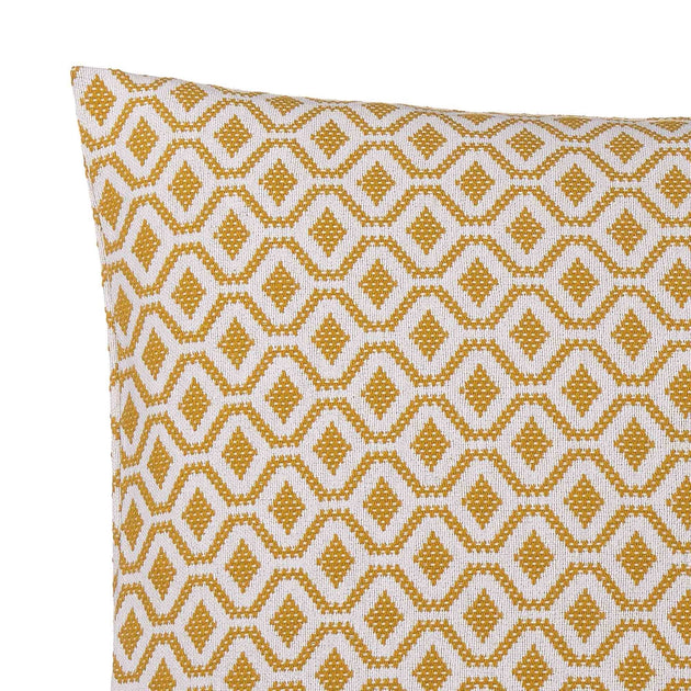 Mustard & White Viana Kissenhülle | Home & Living inspiration | URBANARA
