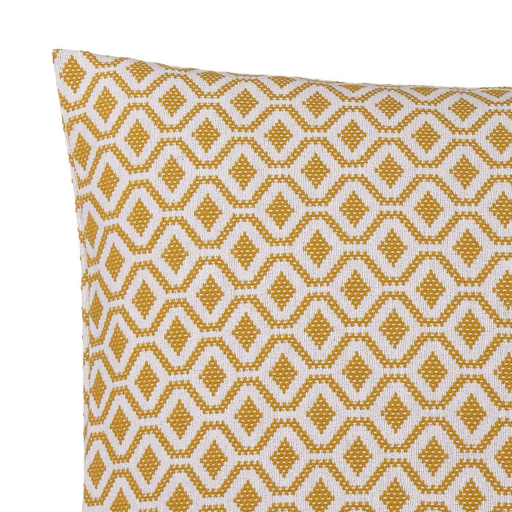 Mustard & White Viana Kissenhülle | Home & Living inspiration | URBANARA