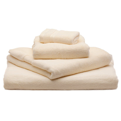 Salema hand towel, cream, 100% supima cotton