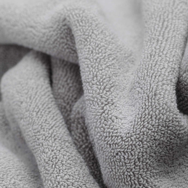 Salema hand towel in light grey, 100% supima cotton |Find the perfect cotton towels