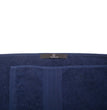 Handtuch Salema, Dunkelblau, 100% Supima Baumwolle | Hochwertige Wohnaccessoires