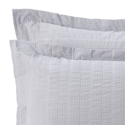 Altura Bed Linen in silver grey & silver | Home & Living inspiration | URBANARA