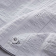 Altura Bed Linen silver grey & silver, 100% cotton | URBANARA seersucker bedding