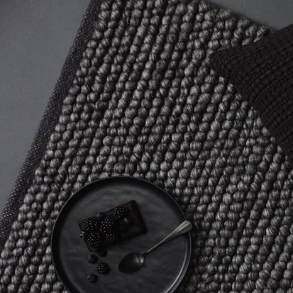 Ravi Runner in charcoal melange | Home & Living inspiration | URBANARA