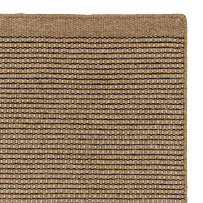 Wollteppich Kolong übergroß Sand & Eierschale, 100% Wolle
