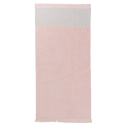 Luni beach towel, light pink, 100% cotton