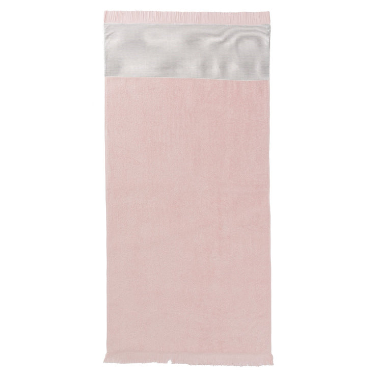 Luni beach towel, light pink, 100% cotton
