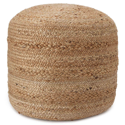 Pahari Pouffe natural, 100% jute