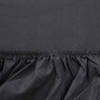 Perpignan Topper Fitted Sheet grey, 100% cotton | URBANARA fitted sheets
