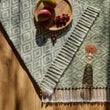 Outdoor-Teppich Barota [Zarte Limette & Weiß]
