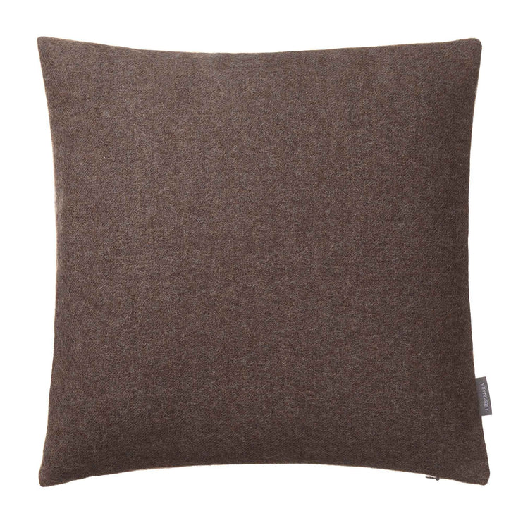 Arica cushion cover, brown melange, 100% baby alpaca wool