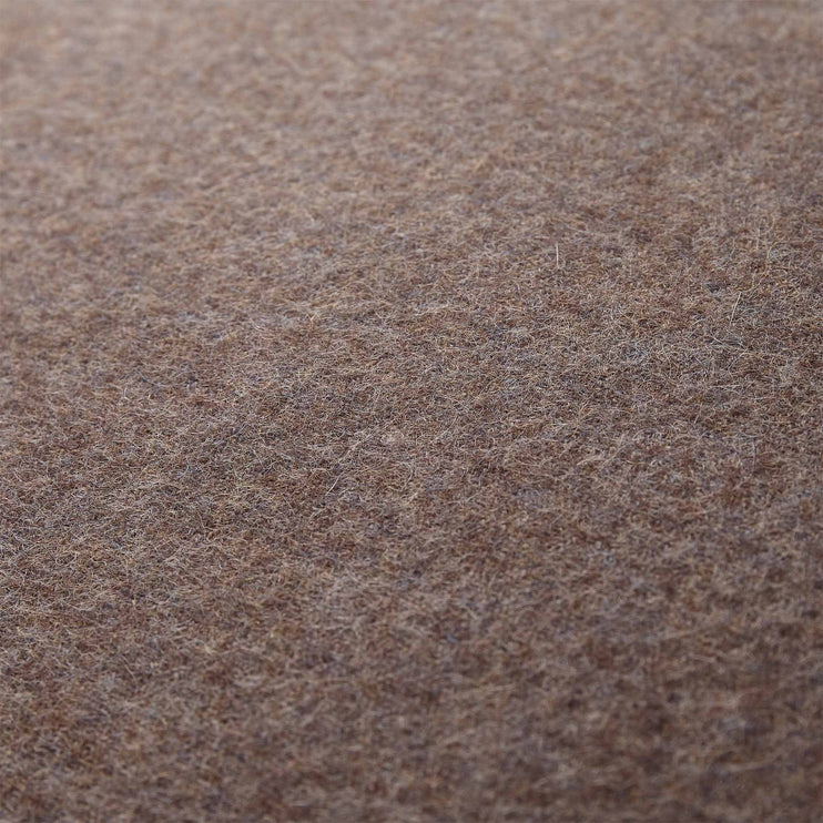 Arica cushion cover, brown melange, 100% baby alpaca wool |High quality homewares