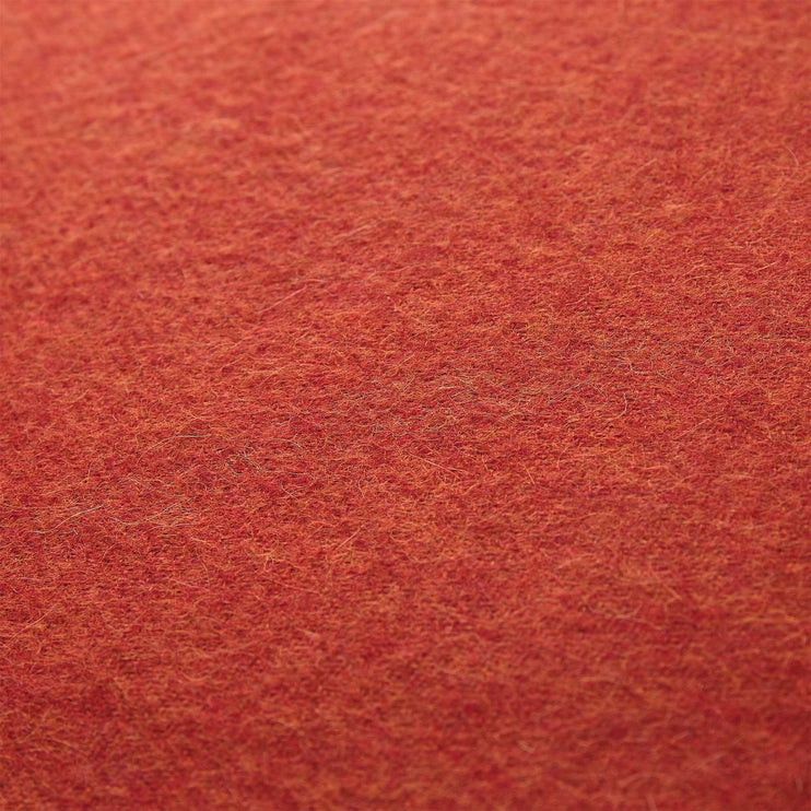 Arica cushion cover, rust orange, 100% baby alpaca wool | URBANARA cushion covers