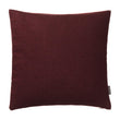 Arica cushion cover, bordeaux red, 100% baby alpaca wool