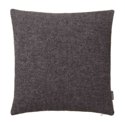 Miramar cushion cover, charcoal, 100% lambswool