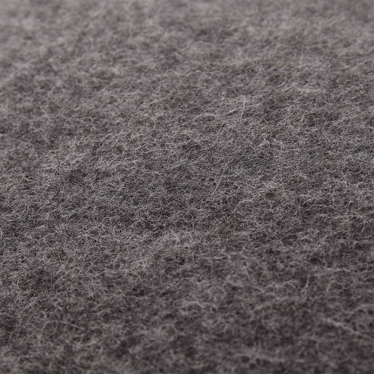 Miramar cushion cover, charcoal, 100% lambswool | URBANARA cushion covers