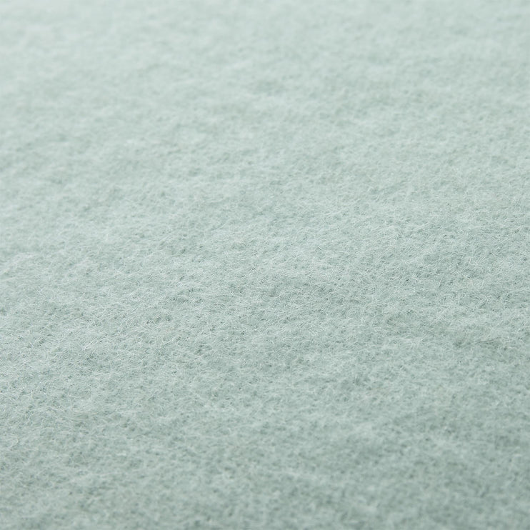 Miramar cushion cover, mint, 100% lambswool |High quality homewares