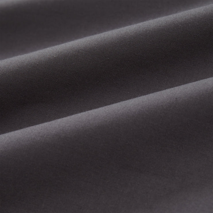 Abiul pillowcase, grey & light grey, 100% combed cotton | URBANARA percale bedding